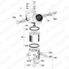 PEUGE 19O141 Housing, fuel filter